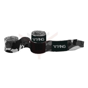 ผ้าพันมือสำหรับชกมวยระดับมืออาชีพ ยี่ห้อ YING ENTERPRISES รุ่น OEM พร้อมโลโก้สั่งทำพิเศษ แบบพิมพ์ลายดัมมี่ด้านใน รุ่น YE-2605 - Product Image 4