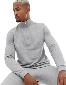 New Arrival Men's Smart Pullover Fleece Tracksuit Men's Turtle Neck Pullover Sweat Suit - Product Image 4