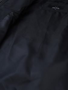 Chaqueta cortavientos informal de diseño personalizado de alta calidad para hombre chaqueta de cuero de moda de primavera poliéster de talla grande al por mayor de punto - Product Image 4