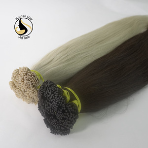 Extensiones de cabello humano Remy virgen preadherido de alta calidad U Flat Nano Tip Keratin Russian Slavic Factory Proveedor Venta al por mayor - Product Image 6