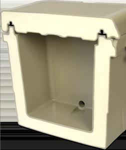 Glacière de pêche portable en plastique robuste, grande, moulée par rotation, étanche, isolée thermiquement, avec logo personnalisé - Product Image 6