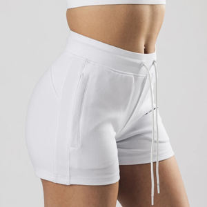 2025กางเกงนักขี่จักรยานสำหรับผู้หญิงกางเกงขาสั้นผ้าฝ้ายโพลีเอสเตอร์ออกแบบได้ตามต้องการชุดเล่นโยคะเล่นยิมใส่ง่ายเหมาะกับการเล่นกีฬา - Product Image 2