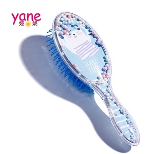 Cepillo para el Cabello Ovalado, Peines para el Cabello de Algodón, Peine para Niñas de ABS - Product Image 5