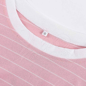2022 Shirt for Woman Custom Logo 100% Cotton Casual <b>Crop</b> <b>Top</b> T Shirt Women's T-Shirt Cotton Shirt <b>Crop</b> <b>Top</b> - Product Image 5