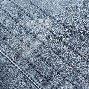 Veste en cuir véritable pour hommes, mode décontractée, col en fourrure, coupe-vent, respirant, coton, fermeture éclair, style confortable - Product Image 6