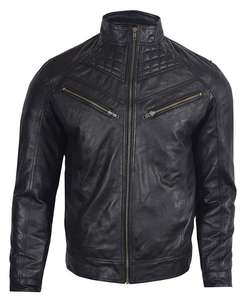 Veste en cuir véritable pour hommes, nouveau Design à la mode,, du Pakistan - Product Image 5