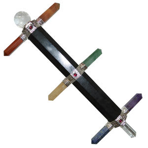 ไม้กายสิทธิ์ทัวร์มาลีนสีดำขายส่ง - Product Image 1