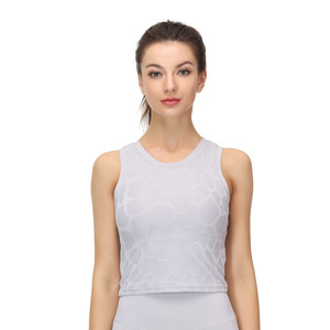 Fabricante Mayorista de Ropa Deportiva para Mujer, Camisetas de Yoga de Punto Acanalado, Tops Cortos para Gimnasio y Fitness - Product Image 6