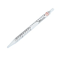 Pipette sérologique en PS transparent de haute qualité, stérile, pour usage en laboratoire, capacités de transfert de liquide 1 ml 50 ml, OEM