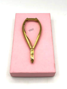 High Quality Gold Plasma Cuticle Nail Nipper for Nails Stainless Steel Wholesale Price Best Quality Nail Nipper Custom logo Tool - Product Image 4