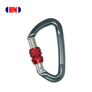 Safe Light Compact 23KN Screw Lock For Rescue Aluminum Carabiner - Product Image 1