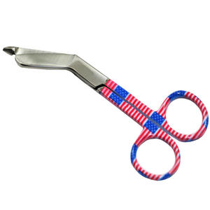 ALTA CALIDAD CON TAMAÑOS PERSONALIZADOS OFERTA DE LOGOTIPO GRATUITO EN EMBALAJE PERSONALIZADO DEL CLIENTE Tijeras de vendaje Multi Titanium Rainbow Lister - Product Image 4