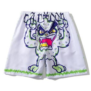 Pantalones cortos holgados al por mayor 2024 para hombre, ropa deportiva para gimnasio, playa, baloncesto, jogging, pantalones cortos atléticos informales para correr, malla, deportes, Fitness, estampado - Product Image 2