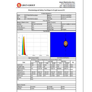 EN62471-C оптического излучения товар прошел испытание на безопасность светодиодный набор измерительных приборов - Product Image 4