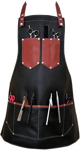 Cape blanche pour barbier et coiffeur, 1 pièce, en toile, tablier pour coupe de cheveux, Capes hydrofuge en Nylon - Product Image 2