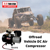 Compresseur d'air professionnel, pompe à longue autonomie, sans huile, résiste aux intempéries, 12 V/24V