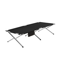Cama Plegable de Aluminio de Diseño Moderno, Origen Turco, con Bolsa de Transporte, Económica, Fácil de Plegar, para Campamento, Hostal, Verificada por Alibaba