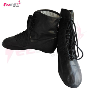 Zapatos de baile de cuero para mujer, calzado largo de baile de Jazz - Product Image 4