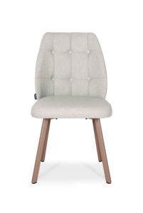 Chaise de salle à manger moderne en tissu à pieds en métal de haute qualité Hot-Sell for Home Cafe Dining Warehouse Apartment School Cool Features - Product Image 6