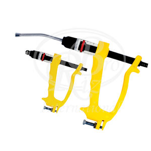 Shamplex Drencher Automático de Plástico, Dosificación de Tornillo Ajustable, Boquilla de Acero Inoxidable con Tubo Transparente de 40 ", Certificado ISO/CE - Product Image 1