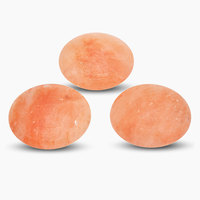 ALAM MINERALS Jabón de Terapia de Masaje con Sal del Himalaya - Jabones Artesanales Multicolores de Diferentes Formas, la Mejor Calidad para Relajación y Bienestar