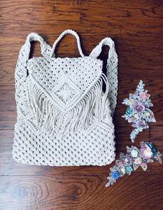 Bolso de Macramé Personalizado Hecho a Mano Bliss - Product Image 2