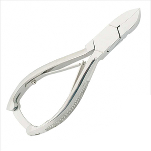 Extra Sharp Blades Nail Cutters Printed Handle Anti slip Grip 4.5 Inch Double Spring <b>Back</b> Locked With Double Spring - Product Image 5