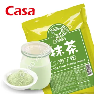 Poudre instantanée Pudding aromathérapie, Certification HALAL, vente en gros à taïwan,