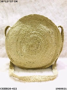 New Collection Handmade Cotton Jute Bags | Ladies Handcrafted Designer Jute Cotton Shoulder Bags - Product Image 2