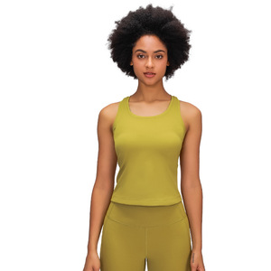 Manufacturer Super High Quality Tank <b>Top</b> Women Sporting Fitness Blank Sleeveless Crop <b>Top</b> - Product Image 4