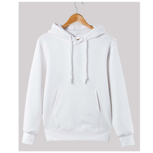 Sudadera con capucha negra para hombre, jersey liso negro, cálido, para invierno - Product Image 2