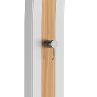 Pomme de douche solaire STARMATRIX SS0970, colonne de douche solaire pour jardin, piscine extérieure, 40l