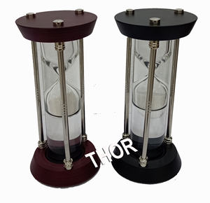 Collectible Hourglass Timer Wood Sand Timer <b>Clock</b> for Creative Gifts Room Decor Office Kitchen Decor - Product Image 1