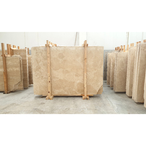 2023 calidad premium turco clásico luz travertino 2cm de espesor losa de mármol azulejo corte cruzado relleno piso afilado moderno para hoteles - Product Image 5