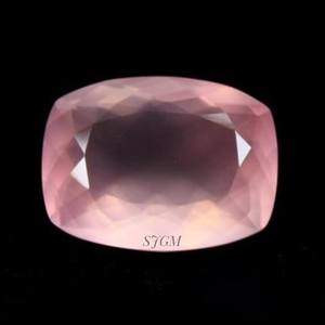 เบาะ10X12mm ตัดธรรมชาติโรสควอตซ์อัญมณีหลวมเจียระไนคุณภาพสูงราคาโรงงาน | โรสควอตซ์ธรรมชาติ | - Product Image 1