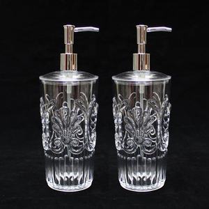 Jack Worth JD1159D Distributeur rond de lotion de savon en acrylique pour la cuisine et la salle de bain - Product Image 2