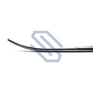 Pinces chirurgicales Rochester incurvées en acier inoxydable vétérinaire de 12 pouces, source d'alimentation manuelle, hémostatique - Product Image 4