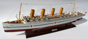 Modèle de navire de croisière HMHS MAURETANIA 1916 / Modèle de navire artisanal - Product Image 2