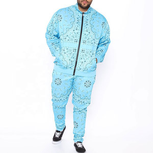 Survêtement de rue Hip Hop pour hommes à personnaliser, survêtement surdimensionné, sweat à capuche et pantalon, ensemble 2 pièces gris, vêtements d'entraînement, 2020 - Product Image 2