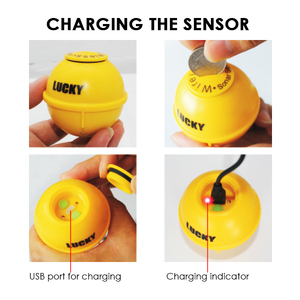 LUCKY Fish Finder Sensor inalámbrico recargable 100M rango operativo para FFW-718LA, FF-1108-1CLA, FF-1108-1CWLA - Product Image 3