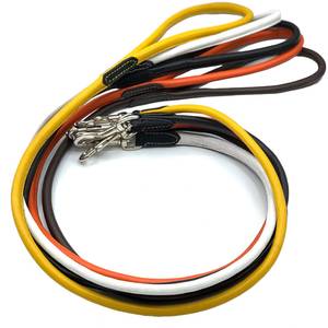 Dog <b>Leash</b>, Leather <b>Leash</b>, Leather Dog <b>Leash</b>, Brown <b>Leash</b> or Black <b>Leash</b>, 4 Foot, 5 Foot, 6 Foot Dog <b>Leash</b>, Amish Handmade, Made - Product Image 1