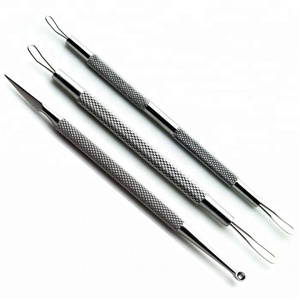 Hot Bán Điều Trị Mụn Trứng Cá Thiết Lập Chăm Sóc Sắc Đẹp Cụ Cao Cấp Thép Không Gỉ 3 Pcs Mụn Đầu Đen <span class=keywords><strong>Remover</strong></span> Mụn Đầu Trắng Công Cụ Loại Bỏ - Product Image 2