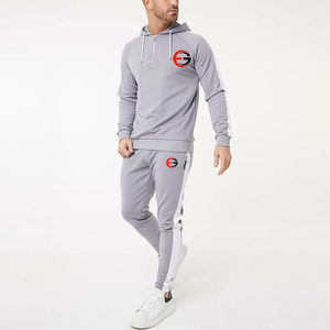 ชุดกีฬาผ้าฝ้ายแบบสั่งตัด,ชุดวอร์มสำหรับผู้ชายเข้ารูปปรับแต่งโลโก้ได้ตามต้องการ - Product Image 1