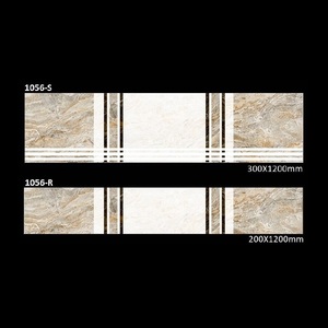 Intérieur décoration poli escalier en céramique tuiles S-300x1200mm, R-200x1200mm - Product Image 6