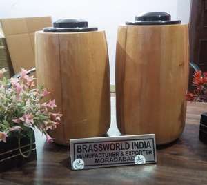 Caja brillante de madera para mascotas, urna con pata de Mascota, suministros funerarios - Product Image 2