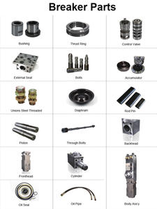 Kobelco SK220 Komatsu PC200 Escavadeira SB Martelo hidráulico do disjuntor concreto com cinzel de 140mm - Product Image 6