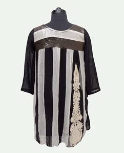 Vestido de viscosa con bordado informal para mujer, estilo occidental a la moda, Kurtis étnico indio, diseños personalizados, fiestas lavables a máquina - Product Image 4