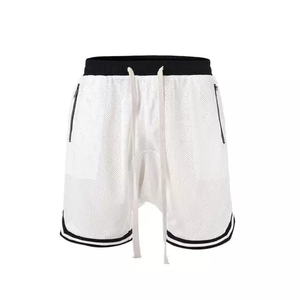 Men's Summer Quick Dry <b>Basketball</b> Sports Shorts Elastic Waist Breathable Mesh Hip Hop Design Wholesale Casual <b>Clothing</b> - Product Image 2