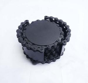 Dessous de verres en fer personnalisés, 5 pièces, avec porte-dessous en acier inoxydable - Product Image 1