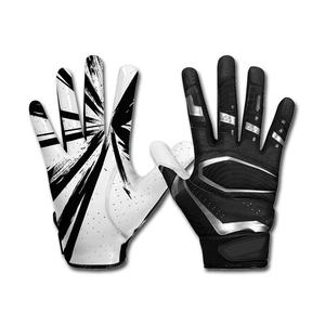 Gants de gardien de but de football américain unisexe XL grande taille Nouveau design Vêtements de sport respirants Techniques imprimées Vente à chaud - Product Image 2